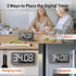 7.8 3 4 3 Countdown Count VOCOO Digital Kitchen Timer with Extra Large Display, Magnetic LED with Brightness, Alarms