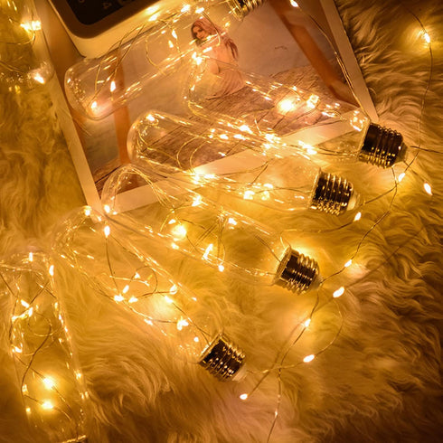 5 Pack 7 20 Minetom Fairy Lights Battery Operated, FT LED Fairy Lights with Timer, String Light Battery Powered, Silver