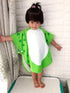 Kreomitxt Swimming 0-8 Children Bath Towel Robe Kids Hooded Beach Poncho Dinosaur Pattern for Kids Years
