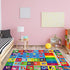 59x 39.4 inch Baby Play Mat Kids Rug for Playroom, Playtime Collection ABC, Numbers, Animals, Rainbow and Shapes