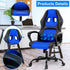Dkeli Gaming Chair Computer Chair Office Chair Ergonomic High Back Massage PC Desk Chair with Lumbar Support & Padded