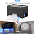 STWWO Large Trash Bag Holder Dispenser, Metal Garbage Bag Dispenser Roll Holder, Kitchen Trash Storage Organizer