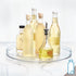 iDesign Recycled Plastic Lazy Susan Turntable Organizer, Clear, The Linus Collection – 14” x 1.75”
