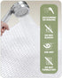 Color&Geometry Chenille Rubber Backed Bathroom Rugs - Non Slip, Absorbent, Quick Dry, Washable, 17"x29.5" Standard Bath