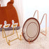Plate Display Stands, Iron Easel Holder for Picture, Photo, Decorative Plate Dish, Tabletop Art, Metal Frame