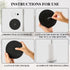 JOGREFUL Paper Towel Holder Stand for Kitchen, One-Handed Tear Stainless Steel Towel Roll Holder for Countertop,