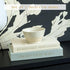 HMMSTR Decor-Set 2 Modern Coffee Table Books-Decorative Books for Home of Linen Fake Books Decorative Boxes-Faux Book