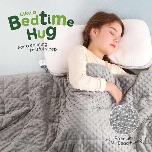 Cozy 3lbs 36 48inches, Sivio Weighted Blanket, Weighted Blanket,Soft and Cooling Heavy Blankets, Calm and Nap, School