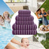 6 Set- 600 2 2 2 CASA COPENHAGEN Ecstatic Pieces Towel Dark Purple, GSM Bath Towel Hand Towel Washcloth, Designed