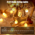 2 Pack 120 Minetom Globe String Lights Battery Operated, Totally LED Fairy Lights with Remote, Waterproof for Indoor