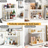 2087 Countertop, 2 Countertop, Coffee Bar Organizer for Multifunctional Coffee Station Organizer for Accessories