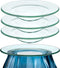 Patelai Replacement Oil Warmer Dish, Round Glass Dish Wax Melt Candle Warmer Bowl Plate Lid Tray for Aroma Therapy Lamp