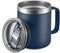 ALOUFEA 12oz Stainless Steel Insulated Coffee Mug with Handle, Double Wall Vacuum Tumbler Cup, Navy