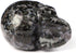 Skullis 2.0" Gabbro Crystal Skull - Hand Carved Gemstone Fine Art Sculpture, Reiki Healing Stone Statue