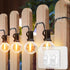 Hooks for Outdoor String Lights-100Pcs Heavy Duty Hooks with Adhesive StripsNo Holes,