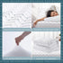 Cal King Size Waterproof Mattress Protector, Quilted Breathable Ultra-Soft Filling, Fitted Deep Pocket Cover Fits