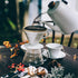 Hario V60 Ceramic Coffee Dripper, Pour Over Cone Coffee Maker Size 01, White