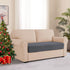 Water Repellent Sofa Cushion Slipcovers | Stretch Seat Cushion Cover for Living Room, Loveseat Cushion, Gray