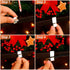 50 (14 11 mm) Pcs Lights Gutter Hook Clips for Hanging Outdoor Holiday Galvanized Lights Roof Hooks Christmas