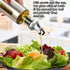 4 Pack 17oz/500 ml Set SINYWAY Oil Dispenser Bottle, Glass Olive Oil Dispenser Bottle with Shelf, Oil and Vinegar