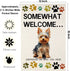 Yorkie Yard Flag Funny Dog Garden Flag, Somewhat Welcome Vertical Double Sided Decoration 12x18 Inch