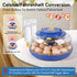 18 360 Egg Incubators for Hatching Eggs, Chicken Egg Incubator with Automatic Egg Turning and Temperature Humidity