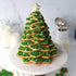 KAISHANE 10pcs 3D Christmas Tree Cookie Cutter Set, Star Cookie Cutters for XMAS Decoration and Gift Cookie Tower