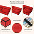 BALEINE Christmas Wrapping Paper Storage Organizer, 40" Durable 600D Oxford Fabric Bag with Pockets for Holiday