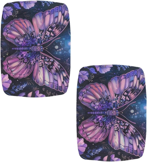 Set 2 Flashideas Butterfly Bar Stool Covers Rectangle of Stretch Barstool Seat Covers Bar Stool Chair Covers Bar Stool