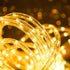 33ft 110V 2 Outdoor,240 LED Rope Lights, Wire Connectable Christmas Rope Lights LED Waterproof Indoor Outdoor Warm Rope