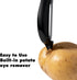 Rainspire 2-Pack Vegetable Peeler Potato Peelers for Kitchen, Sharp Stainless Steel Blades Veggie, Comfortable Handle