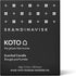 Skandinavisk KOTO Mini Scented Candle 'Home', 2.3 oz. Fragrance Notes: Vanilla Beans, Dried Orange Peel, Amber, Leather.