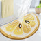 Playtime Cozy Lemon Cute Fruits Half Round Shaped Bedroom Bathroom Doorway Kitchen