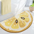 Playtime Cozy Lemon Cute Fruits Half Round Shaped Bedroom Bathroom Doorway Kitchen