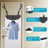Over The Door Steamer Press Pad, Portable Ironing Mat for Handheld Steamer and Vertical Steamboard