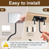 Rimaaiae 2 Packs Counter Under Cabinet Banana Hooks, Foldable Magnetic Banana Holder with Strong Self-Adhesive & Screws