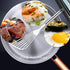 Tenta Kitchen Flexible Fish Turner Spatula Set of 2 for Fish, Egg, Meat, Dumpling Frying