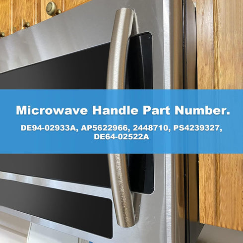 DE94-02933A Compatible Microwave Handle for Samsung - Replacement Parts for Oven Door