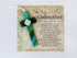 Handmade USA Glass Cross with Sentiment for Godmother - Gift from Goddaughter/Godson/Godchild for