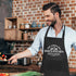 Grilling Aprons for Men, Canvas Cross Back Adjustable Chef Aprons with Large Pockets, Funny Gifts for Men