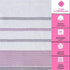 6Pcs 100% Set- 600GSM, 2Bath 2Hand 2Washcloths, Set CASA COPENHAGEN White Bay Egyptian Cotton Large Designer Towels