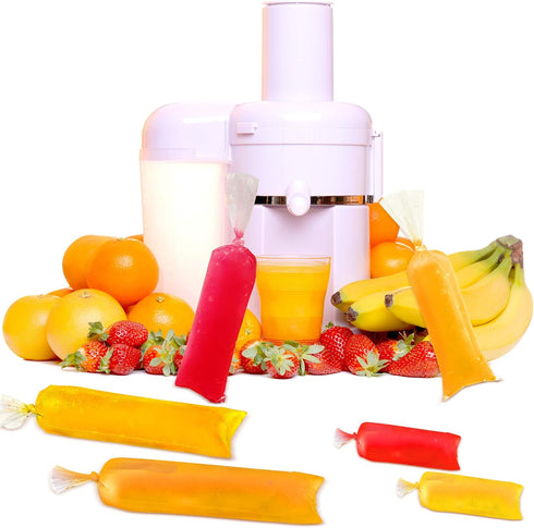 300 3 2x12 Inch, 3x12 Inch, 3x10 Inch Pcs Ice Lolly Bags Disposable Ice Cream Mold Bags with Silicone Funnel, Size