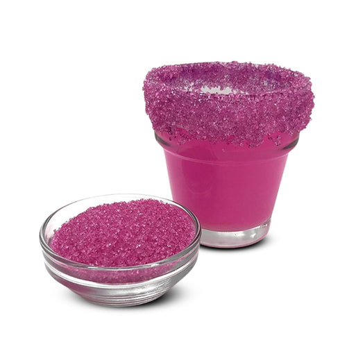 Snowy River Pink, Cocktail & Margarita Sugar Rimmer - Vibrant Color Glass