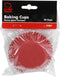 Chef Craft Classic Cupcake Liners, 50 Count, Dark Red by Chef Craft