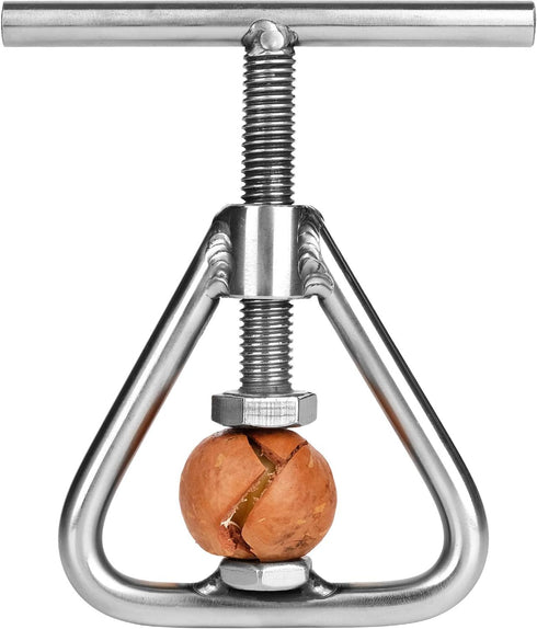 Anwenk Nut Cracker Black Walnut Cracker Stainless Steel Pecan Cracker Nutcracker Tool