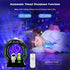 Northern Lights Projector, Galaxy Projector with Plasma Ball, White Noise Machine, Bluetooth Speaker, Timer Alarm