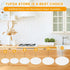 100Pcs-10 Inch Parchment Paper Rounds, YUFDA Non-Stick Baking Parchment Paper for Baking, Precut Round for Electric