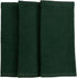 Dark Green Kitchen Hand Dish Towels, 100% Cotton Cloth, Set of 3 Multipurpose, 18" x 28"