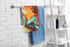 oFloral Bright Artistic Splashes Hand Towels, Abstract Multicolor Pattern Towel for Bath/Kitchen/Yoga/Golf 15X30 Inch