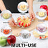 4.72 Inch 12 -304 AUBENR Extra Large Apple Slicer with Blades - Professional Heavy Duty Apple Cutter Stainless Steel